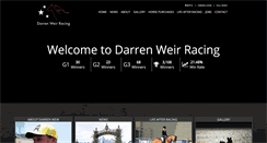 Desktop Screenshot of darrenweirracing.com